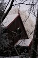 Kościółek w Sosnowicach zimą (3)